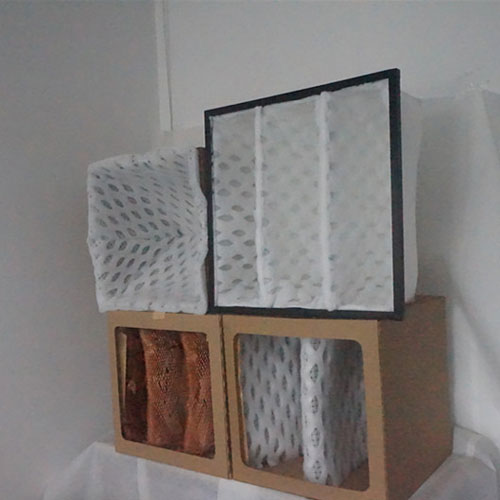 Application example of DPA carton paint mist filter in spray booth